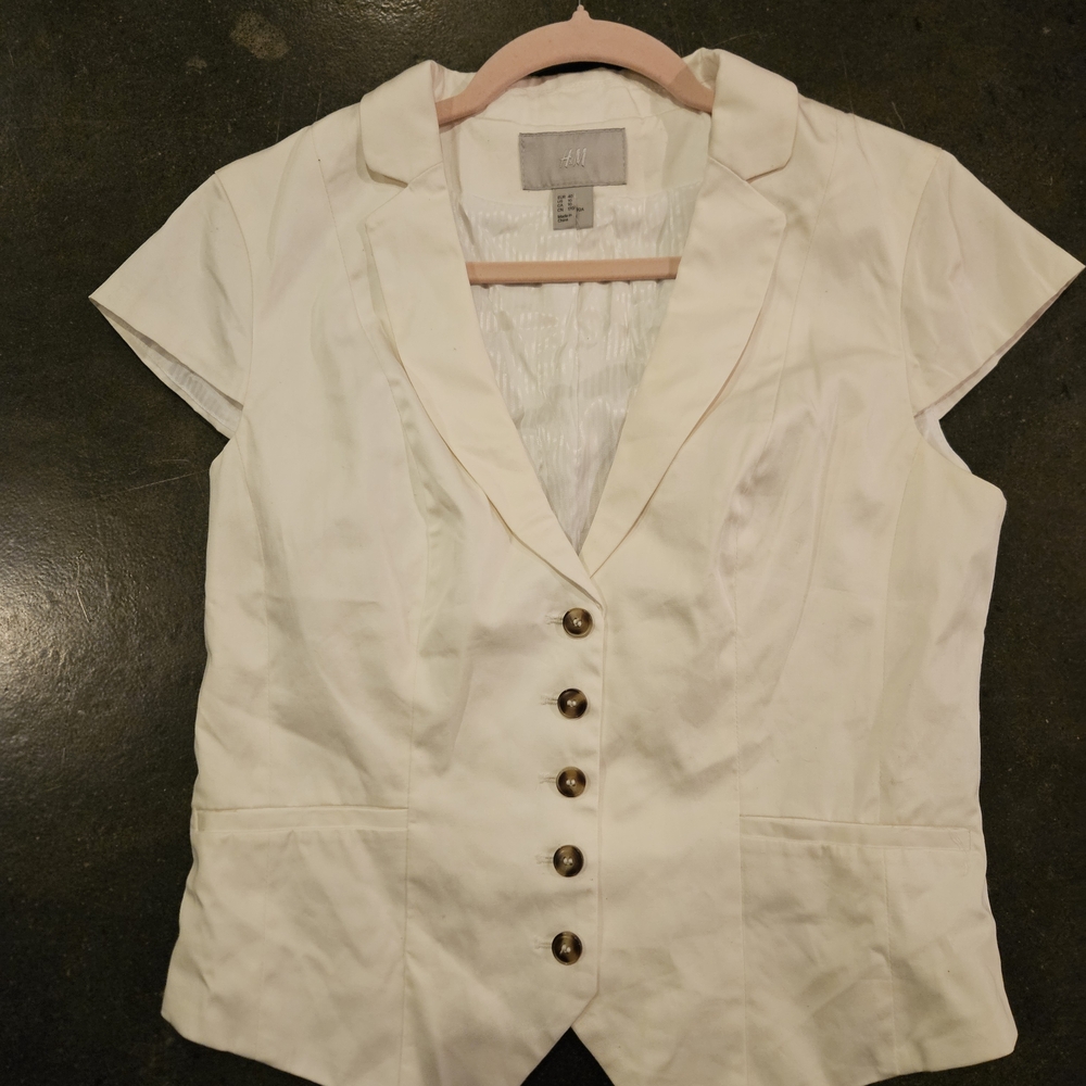 H&M Cream Vest